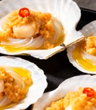 蒜蓉粉丝扇贝美食素材3770#横屏 