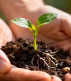 双手捧持带土幼苗11640#横屏 