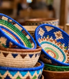 手工编织篮陶瓷碗展示10436#横屏 