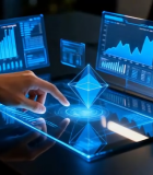 手触摸操作虚拟数据屏幕6132#横屏 