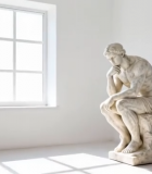 室内雕塑与光影效果14945#横屏 