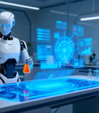 实验室机器人操作实验器材11992#横屏 