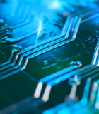 电路板微距特写画面1909#横屏 