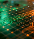 电路板科技感特写素材633#横屏 