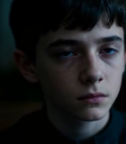 少年近景面部特写2391#横屏 