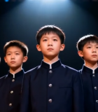 少年合唱团舞台合唱场景11553#横屏 