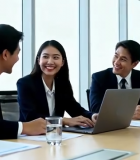 商务人士办公室交流场景(2)13400#横屏 