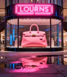 商场内奢侈品手袋橱窗展示1694#横屏 