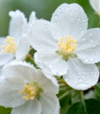 带露珠的绿色草地特写1912#横屏 