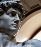 大卫雕塑局部特写9409#横屏 