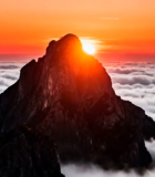 山顶云海日出景观(1)10376#横屏 