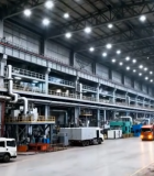 大型工厂内部场景1732#横屏 