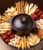 传统中药材与炖锅展示4919#横屏 