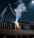 船厂机械焊接作业素材14538#横屏 