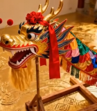 传统舞龙龙头及龙身素材10021#横屏 