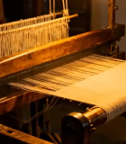 	 传统织布机纺织画面(1)12060#横屏 