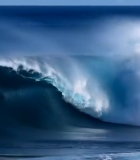 大海翻涌的海浪10996#横屏 