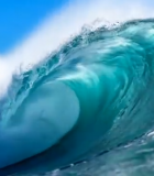 大海翻涌的波浪9144#横屏 