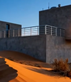 沙漠中的现代风格建筑7393#横屏 