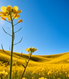 春日油菜花田自然风光13145#横屏 