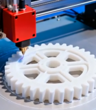 打印机打印齿轮过程3335#横屏 