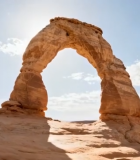 沙漠拱形岩石自然风光4359#横屏 