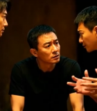 三位男士近距离交流场景5947#横屏 