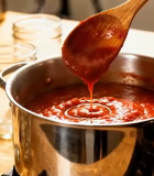 厨房煮番茄酱罐装场景10389#横屏 