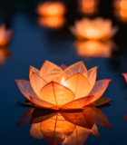 日出时分的风力发电场景4000#横屏 