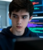 程序员专注编写代码12331#横屏 