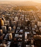 城市建筑高空俯瞰全景7890#横屏 