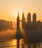 	 城市高楼日出全景(1)2830#横屏 