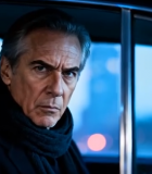 车内坐着的中年男子3364#横屏 