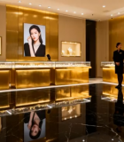 珠宝店内工作人员站立场景1379#横屏 