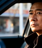 车内男子驾车特写4150#横屏 