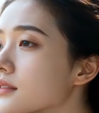 车内女子侧头望向车窗外8318#横屏 