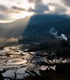 元阳梯田日出风光1225#横屏 