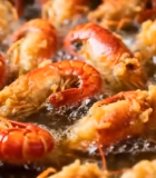 油炸小龙虾美食素材1944#横屏 