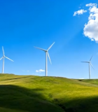 草原上的风力发电机(4)13538#横屏 