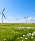 草原上的风力发电机(1)5454#横屏 