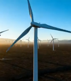 草原风力发电机组全景11212#横屏 