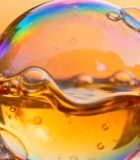 彩色泡泡微距特写素材13656#横屏 