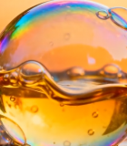 	 彩色泡泡微距特写素材13656#横屏 