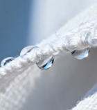 布料上的水滴特写4559#横屏 