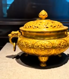 博物馆展示的古代金器12146#横屏 