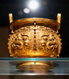 博物馆内青铜器文物展示(1)11282#横屏 