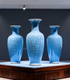 	 博物馆内瓷器展示素材14204#横屏 