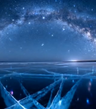 冰面星空全景8817#横屏 