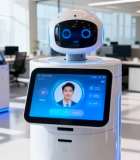 	 办公场所智能服务机器人8882#横屏 