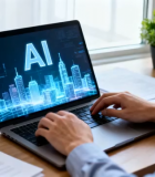 办公人员使用含字样电脑833#横屏 